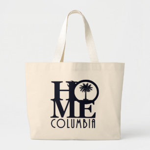 Grand Tote Bag ACCUEIL Colombie Caroline du Sud