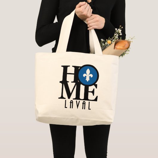 Grand Tote Bag ACCUEIL Laval (Devant (produit))