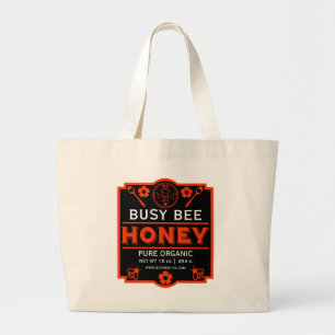 Grand Tote Bag Accueil Produire du miel