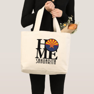 Grand Tote Bag ACCUEIL Sahaurita Arizona