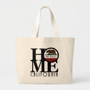 Grand Tote Bag ACCUEIL San Diego Californie
