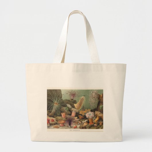 Grand Tote Bag Actinies (Devant)