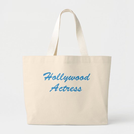 Grand Tote Bag Actrice de Hollywood (Devant)