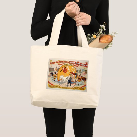 Grand Tote Bag Adam Forepaugh & Sells Brothers (Devant (produit))