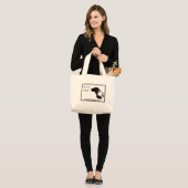 Grand Tote Bag ADAV - Conception de Beth (Devant (modèle))