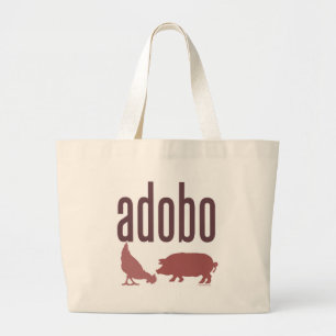 Grand Tote Bag Adobo : Poulet et porc