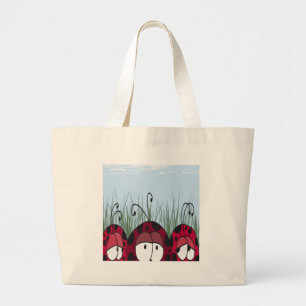 Grand Tote Bag adorable Ladybugs