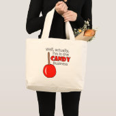 Grand Tote Bag Affaires de sucrerie (Devant (produit))