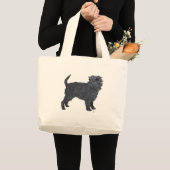 Grand Tote Bag Affenpinscher (Devant (produit))