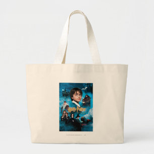 Grand Tote Bag Affiche de la Pierre Philosophale