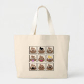 Grand Tote Bag Afficher plusieurs faces (Devant)