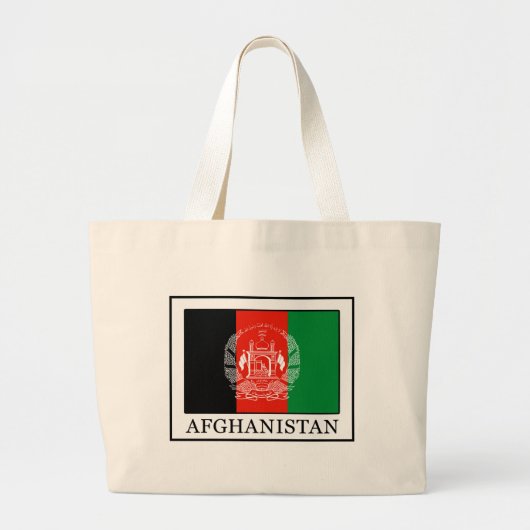 Grand Tote Bag Afghanistan (Devant)