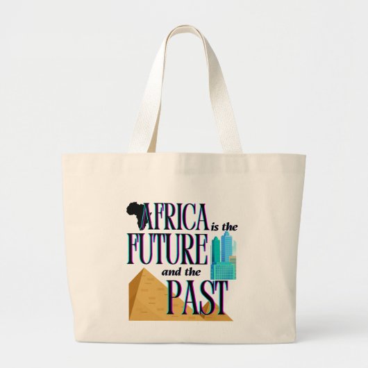 Grand Tote Bag Africa is The Future & The Past | (Devant)