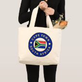 Grand Tote Bag Afrique du Sud du Cap (Devant (produit))