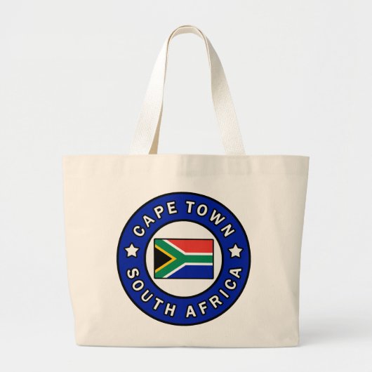 Grand Tote Bag Afrique du Sud du Cap (Devant)
