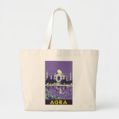 Grand Tote Bag Agra ~ Taj Mahal (Devant)
