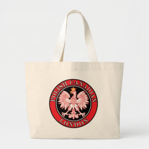Grand Tote Bag Aigle canadienne polonaise de Londres