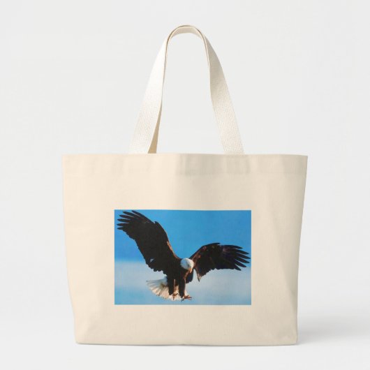 Grand Tote Bag Aigle d'Amérique (Devant)