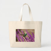 Grand Tote Bag Ailes de colibri de Violet-oreilles de (Devant)