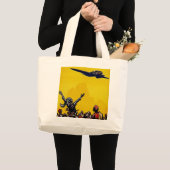 Grand Tote Bag Air Afrique ~ Ligne de Bamako (Devant (produit))