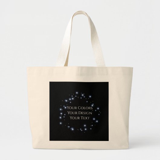 Grand Tote Bag Ajouter votre design - Créez votre propre (Devant)