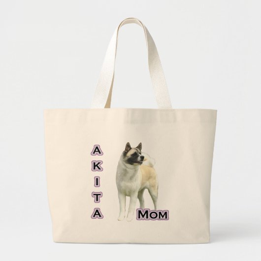 Grand Tote Bag Akita Mom 4 (Devant)