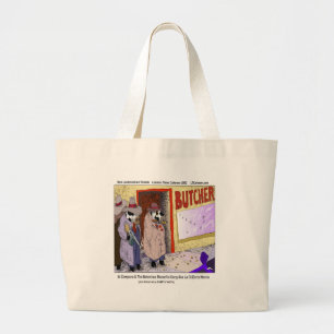 Grand Tote Bag Al Cowpone & Moofia Gang Vaches Drôle