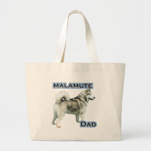 Grand Tote Bag Alaskan Malamute papa 4