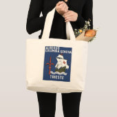 Grand Tote Bag Albergo Columbia Gênes ~ Trieste (Devant (produit))