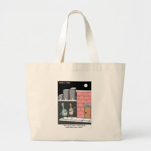 Grand Tote Bag Alcohol Hate Group Fundy Tee - shirts Cartes de Mu
