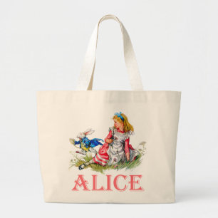 GRAND TOTE BAG ALICE AU PAYS DES MERVEILLES