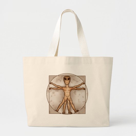 Grand Tote Bag Alien de Vitruvian (Devant)
