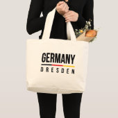 Grand Tote Bag Allemagne de Dresde (Devant (produit))