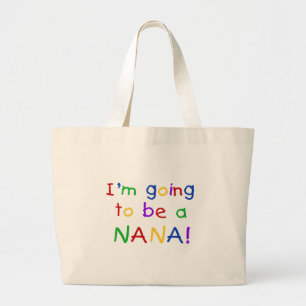Grand Tote Bag Aller être Nana - T-shirts de couleurs primaires