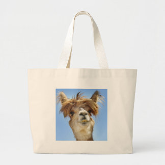 Grand Tote Bag Alpaga avec les cheveux fous