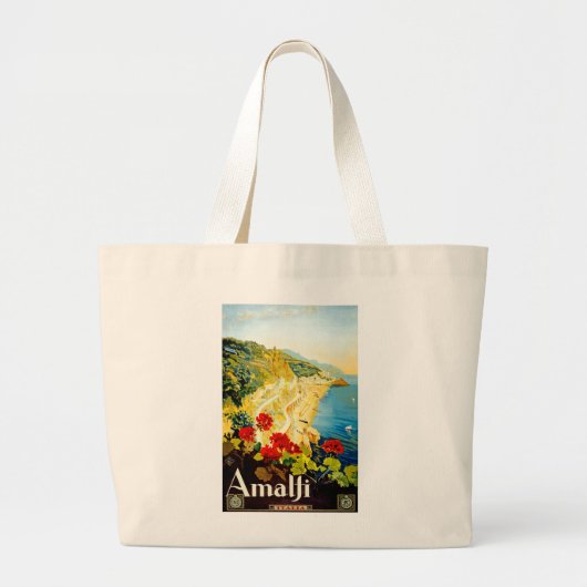 Grand Tote Bag Amalfi, Italie (Devant)