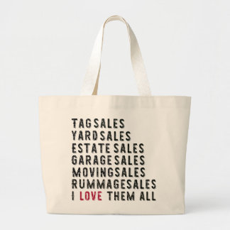 Grand Tote Bag Amant mobile de vente de domaine de yard