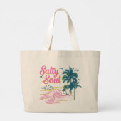 Grand Tote Bag Âme salée (Dos)