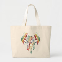 Amérindien Kokopelli Whale Dreamcatcher 1
