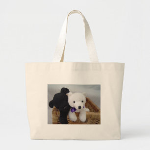 Grand Tote Bag Amis à Fourrure Douillette