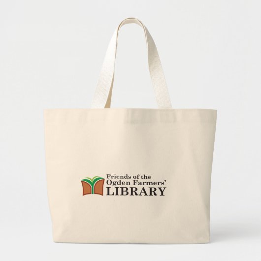 Grand Tote Bag Amis de la bibliothèque Fourre-tout (Devant)