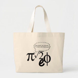 Grand Tote Bag Amis irrationnels