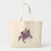 Grand Tote Bag Amis magiques |Unicorne, Alpaca, Kitten, Sloth (Devant)
