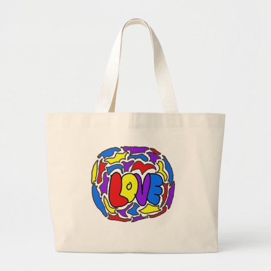 Grand Tote Bag Amour (Devant)