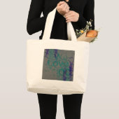 Grand Tote Bag Amour (Devant (produit))