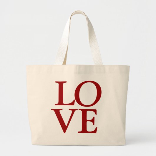 Grand Tote Bag Amour (Devant)