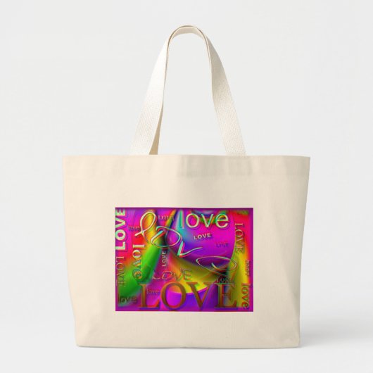 Grand Tote Bag Amour (Devant)