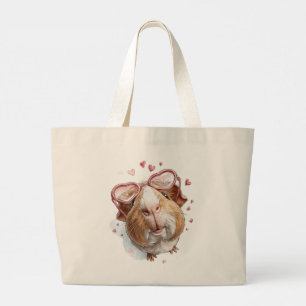 Grand Tote Bag Amour de gerbille mignon