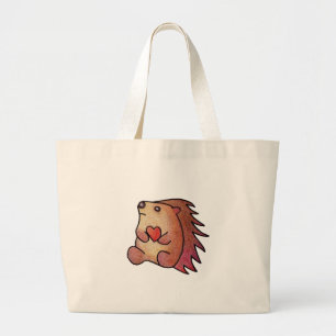 Grand Tote Bag Amour de hérisson !