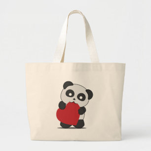 Grand Tote Bag Amour de panda